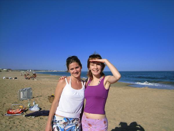 Me and Maria at Punta del Este