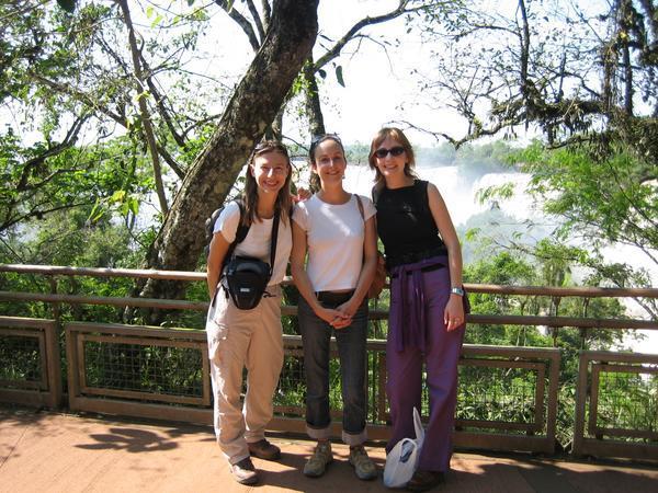 Alison, Vanessa and Me at falls