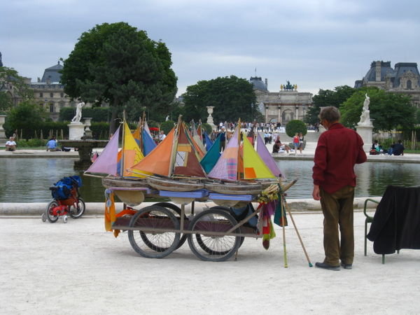 Boats for Rent, Tuilleries Gardens