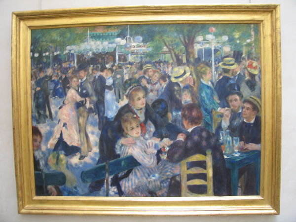 Dance at the Moulin de la Galette by Renoir