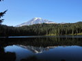 Mt. Rainier from Reflection Lake