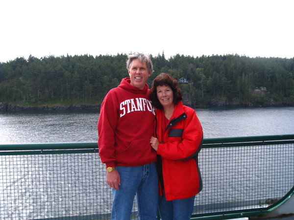 On the Ferry to Orcas Island