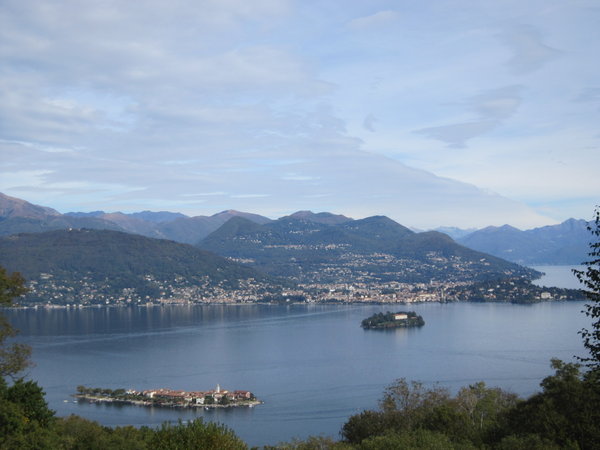 View of Lago Maggiore from Somerano