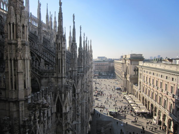 View of  Piazza del Duomo