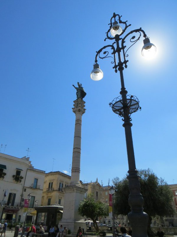 Roman Column in Main Piazza