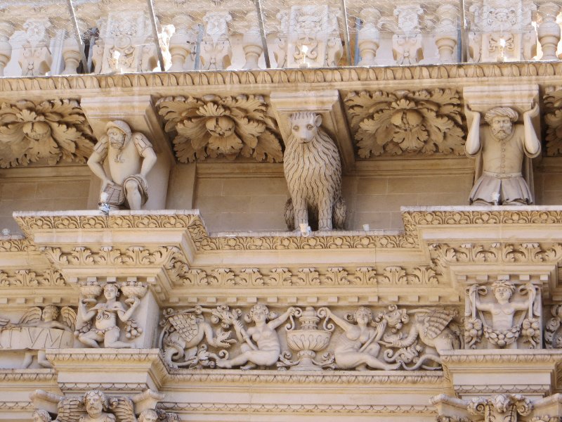 Detail, Santa Croce Church Facade