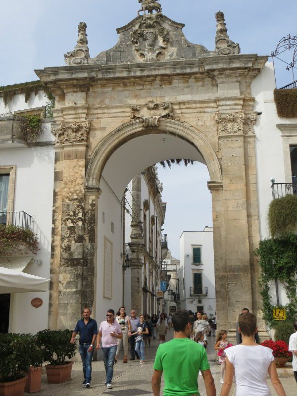 Gate to Old Town, Martina Franca