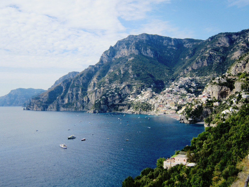 Positano, from Amalfi Coast Drive Viewpoint