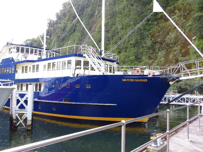 Our "nature cruise" vessel
