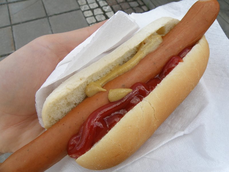 Why is the sausage longer than the bun?