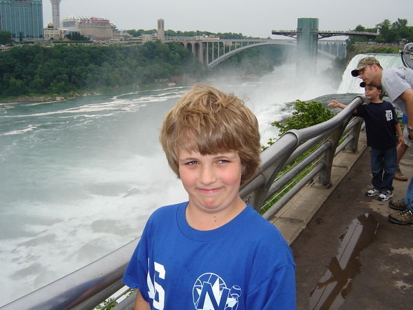 Francesco at Niagara Falls