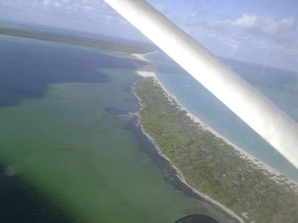 17 Mile Beach from the Plane