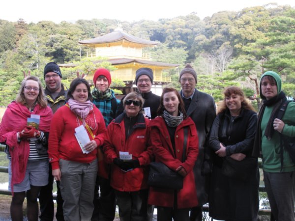 Our Group in front of Temple