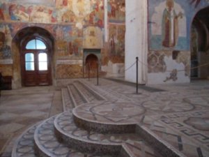 Inside Church in Monastry