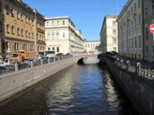 A side canal off Moyka