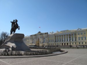 The bronze Horseman (Peter the Great)