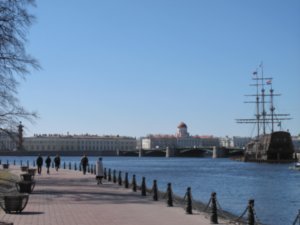 View from the Island of the fortress