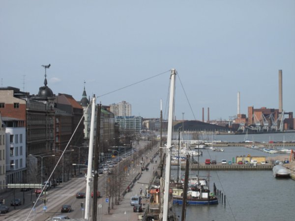View from Orthodox Cathedral across part of harbour