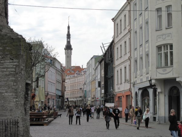 Entering Tallin Old Town