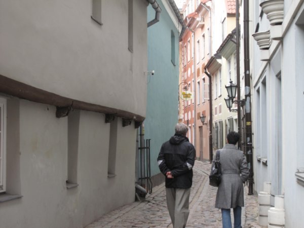 Laneway in old town