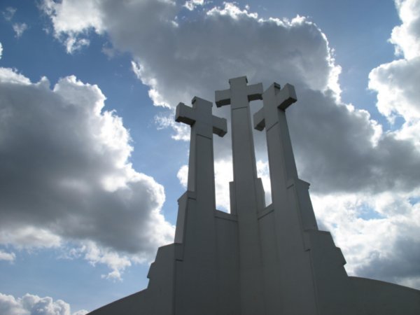 The Three Crosses Monument
