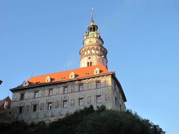 Castle Cesky Krumlov tower