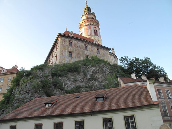 Castle Cesky Krumlov tower 2