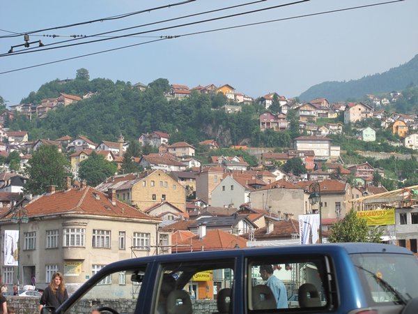 Sarajevo hillside 