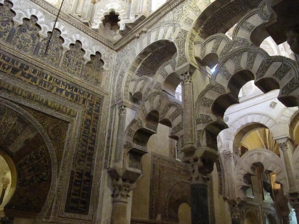 Moorish interior of Mosque