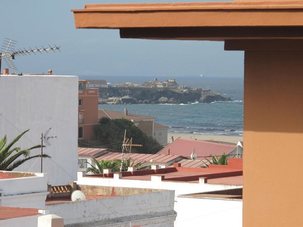View from room in Tarifa