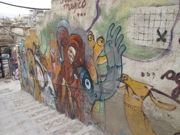 Graffiti art in Granada