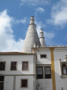 Interesting Chimneys at the Sintra Palace