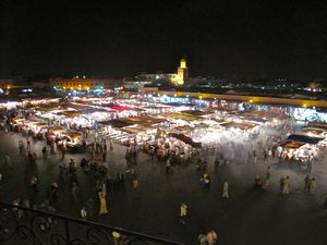 Night Stalls in Marrakech