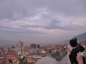Bursa at dusk