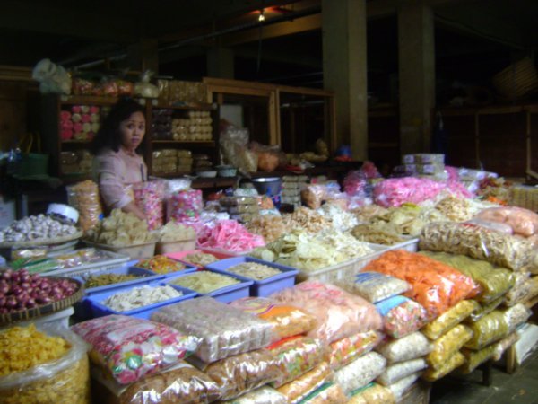 colourful market foods