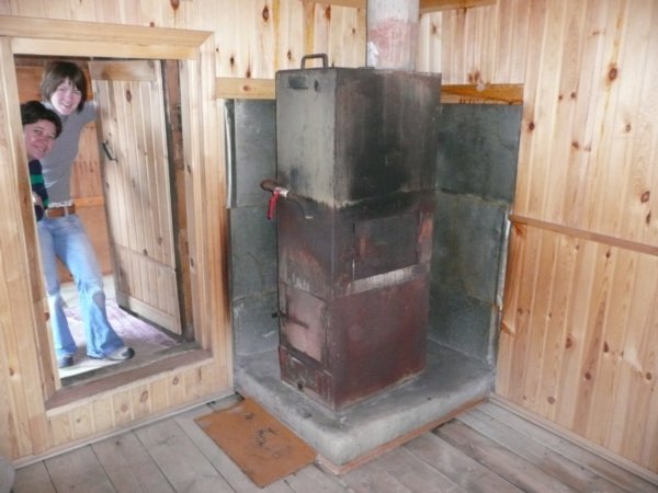 The banya boiler / tank 