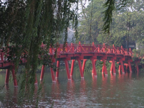 Bridge at Hoan Kiem Lake
