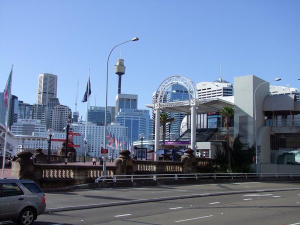 Across the harbour