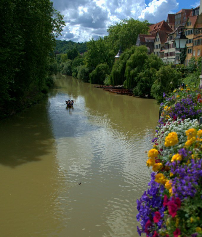 Neckar River in Tubingen