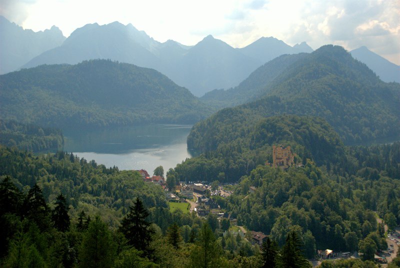 Alpsee From Castle