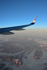 Over Greenland
