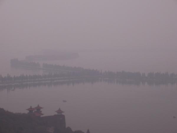 A foggy day in Wuhan