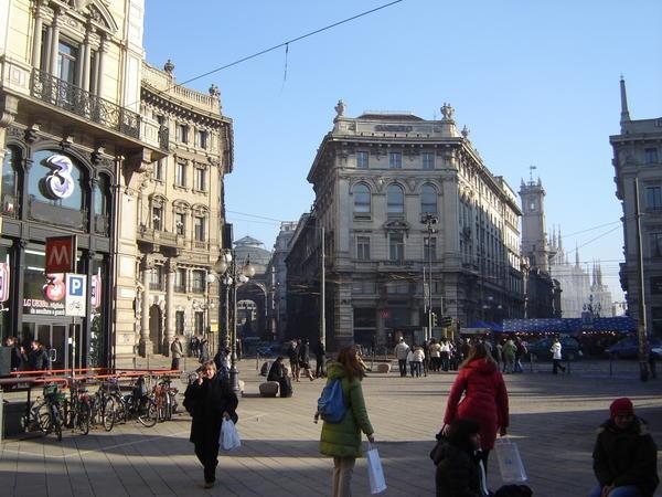 Piazza in Milan