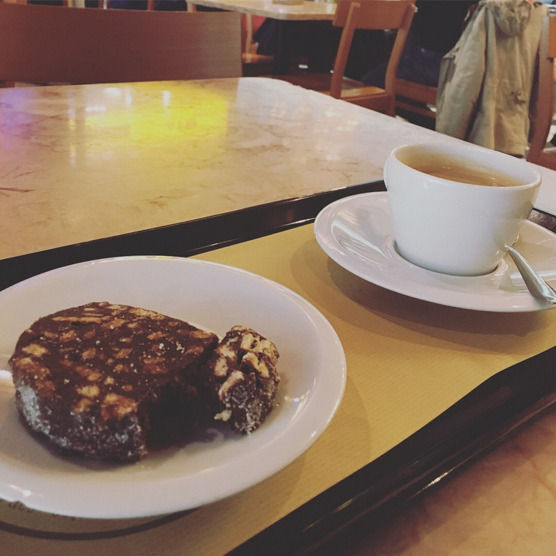 Cafe e Chocolate Bolo