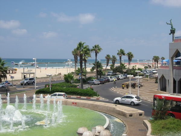 View from Tel Aviv hotel