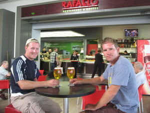 Beers in Tel Aviv Airport 