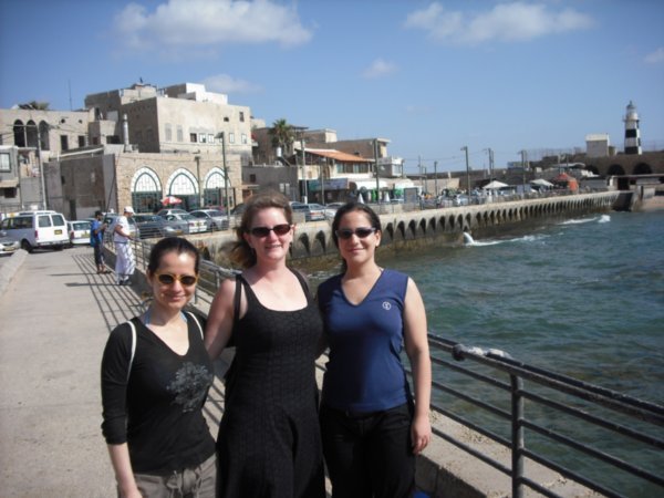 Erin with Iris & Yael in Akko