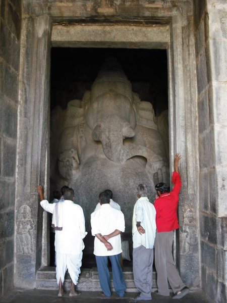 Giant Ganesh, the elephant god