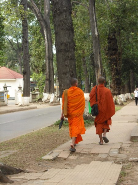 Monks in Siem Reap