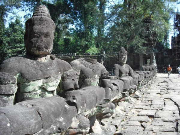 Temple statues